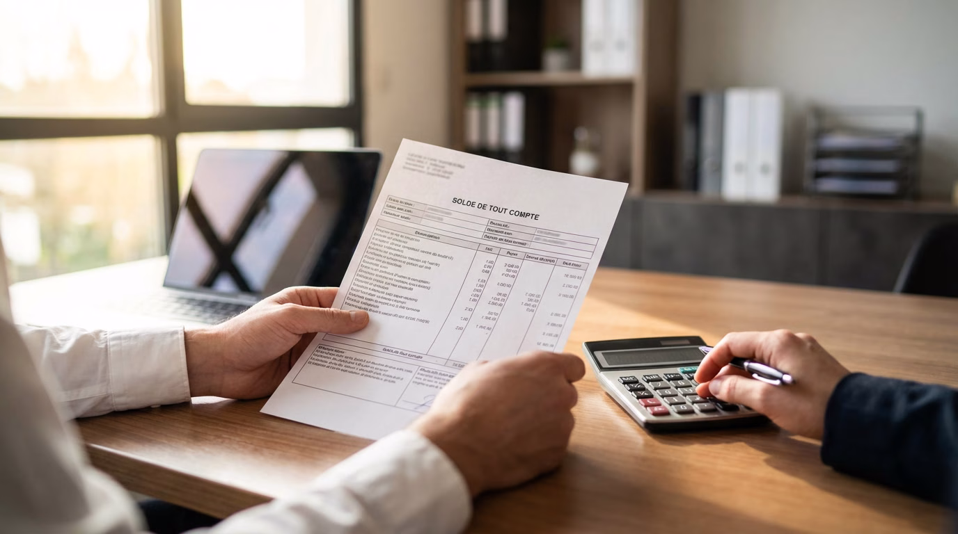 Solde de tout compte : le guide complet pour comprendre et calculer en 2026
